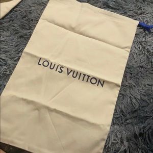 Authentic Louis Vuitton dust bag from Paris